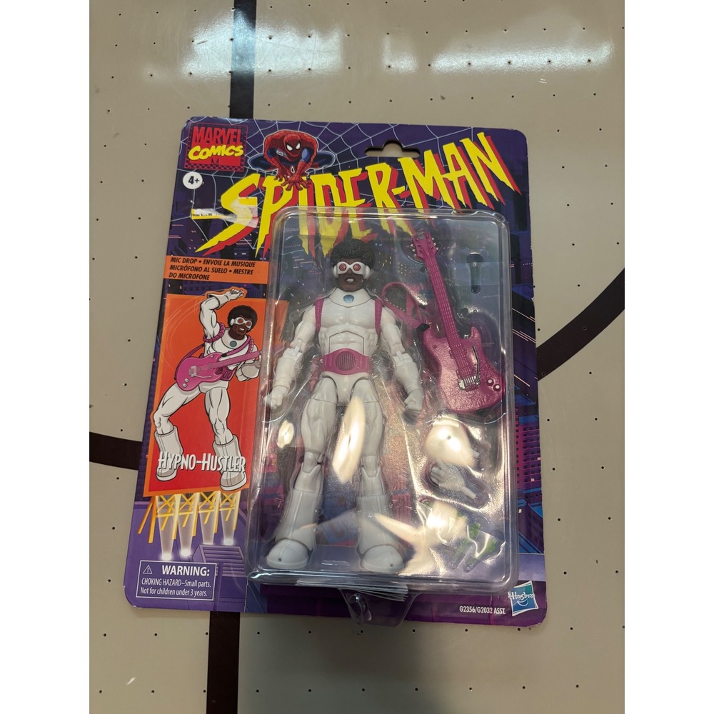 Marvel Legends Hypno-Hustler Spider-Man Retro Series Action Figure Hasbro G2356